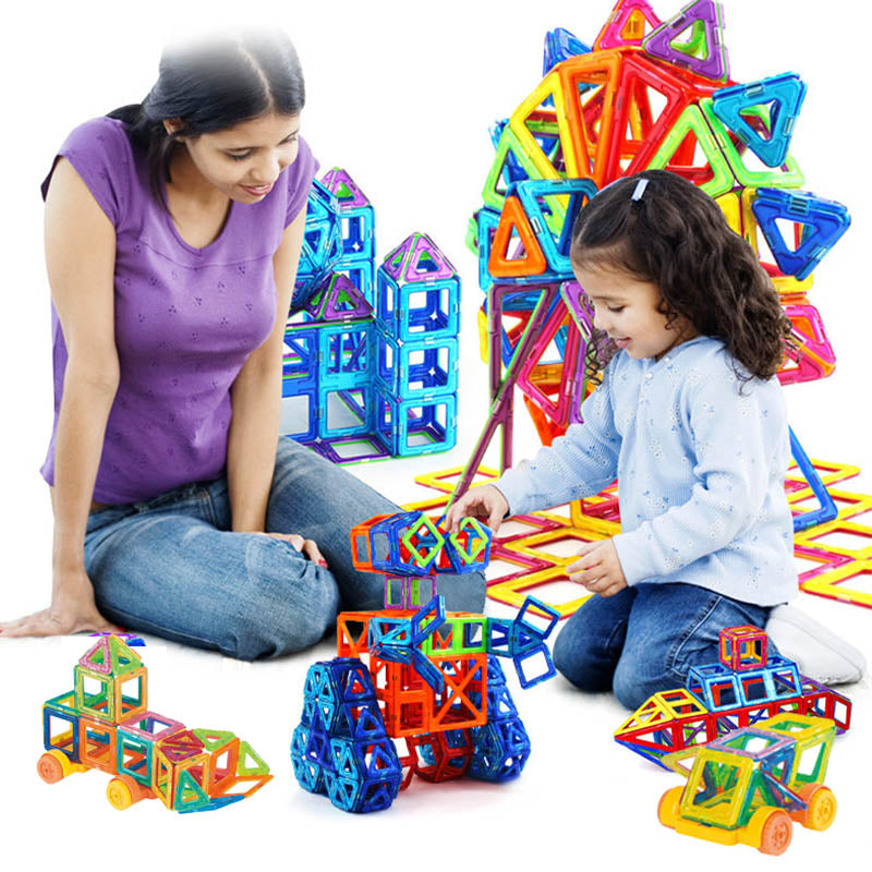 Magnetic Building Blocks DIY Magnets Toys for Children